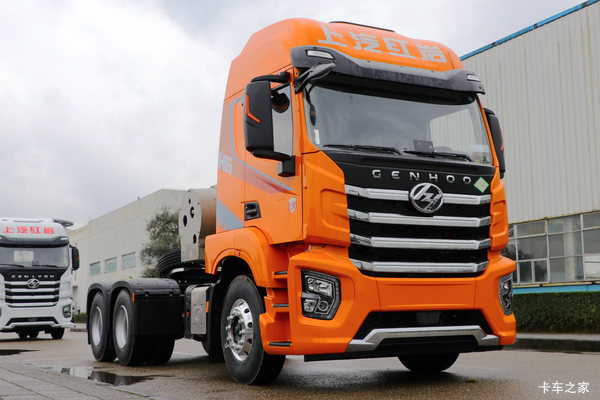 上汽红岩 杰虎H6 标载节能版 440马力 6X4 LNG牵引车(国六)(CQ4257ED12384T)