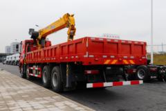 上汽红岩 杰虎H6 350马力 8X4 随车吊(CQ5317JSQEY08436)