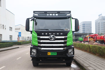 上汽红岩 杰虎H6 重载版 6X4 5.6米换电式纯电动自卸车282kWh