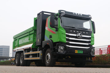 上汽红岩 杰虎H6 6X4 5.6米换电式纯电动自卸车(CQ3250BEVES504) 282kWh