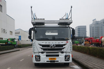 上汽红岩 杰狮C6 标载版 290马力 4X2 中置轴车辆运输车(国六)(CQ5187TCLHV09711)