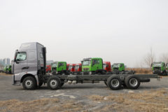 中国重汽 HOWO TH7重卡 500马力 8X4 9.3米AMT自动挡栏板载货车(国六)(ZZ1317V466HF1)