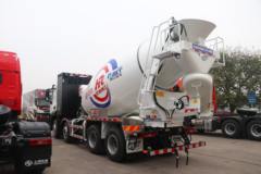 上汽红岩 杰虎H6 490马力 8X4换电式纯电动混凝土搅拌车(WL5310GJBCQAZBEV)282kWh