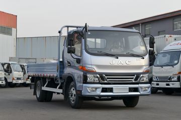 江淮 骏铃V6 150马力 4X2 3.89米排半栏板轻卡(国六)(HFC1048B31K1C7S)外观图片