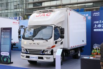 江淮 骏铃V6 冰博士 159马力 4X2 4.015米冷藏车(国六)(HFC5048XLCP31K5C7S)