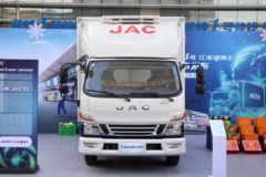 江淮 骏铃V6 冰博士 159马力 4X2 4.015米冷藏车(国六)(HFC5048XLCP31K5C7S)