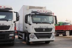 中国重汽 HOWO TX 250马力 4X2 6.8米冷藏车(国六)