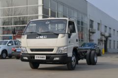 江铃 顺达宽体 122马力 4X2 4.02米冷藏车(国六)(JX5042XLCTG26)