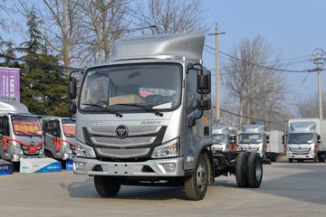 福田 欧马可S1系 智盈版 130马力 4.17米单排仓栅式轻卡(4.875速比)(国六)(BJ5045CCY-FG)