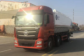 福田欧曼底盘&nbsp;粉粒物料运输车外观图片