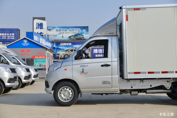 福田 祥菱V1 1.3L 87马力 汽油 2.8米单排厢式微卡(