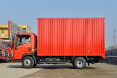 中国重汽HOWO 悍将 150马力 4.15米单排厢式轻卡(国六)(ZZ5047XXYG3215F144H)