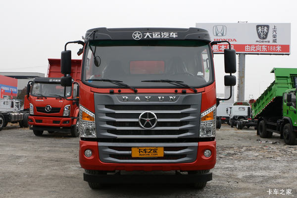 大运 G6中卡 重载型 200马力 4X2 4.2米自卸车(中双顶)
