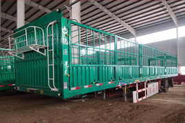 13米&nbsp;仓栅式半挂车外观图片