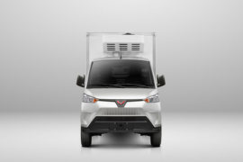 五菱电卡&nbsp;电动冷藏车外观图片