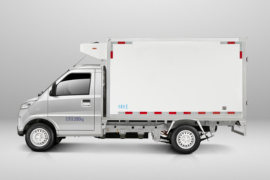 五菱电卡&nbsp;电动冷藏车外观图片