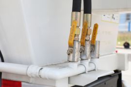 大金刚ES5&nbsp;混凝土搅拌车上装                                                图片