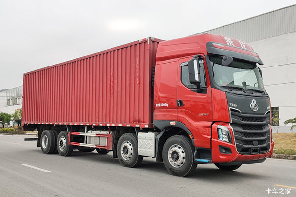 东风柳汽 乘龙H7 350马力 8X2 9.47米厢式载货车(LZ5311XXYH7EC1)