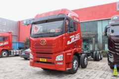 青岛解放 JH6重卡 领航版2.0 560马力 8X4 9.5米AMT自动挡栏板载货车(国六)(CA1310P25K2L7T4E6A80)