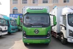 陕汽商用车 轩德E9 4.5T 4.15米单排纯电动仓栅式轻卡(SX5041CCYBEV331G)96.7kWh