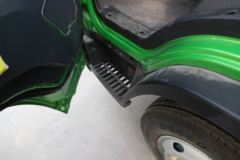 陕汽商用车 轩德E9 4.5T 4.15米单排纯电动仓栅式轻卡(SX5041CCYBEV331G)96.7kWh