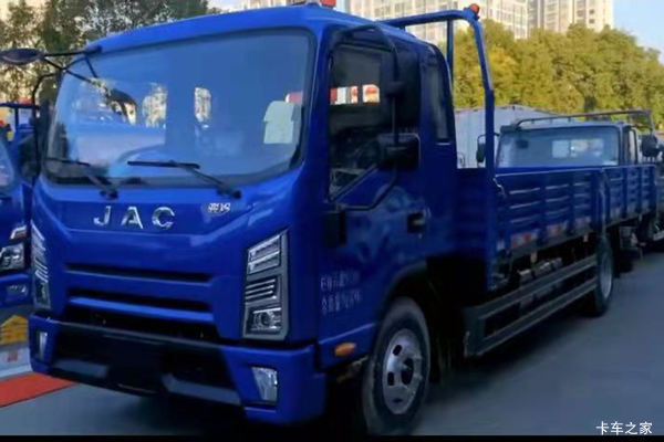 江淮 擎天柱 170马力 4X2 5.85米排半栏板载货车(国六)(HFC1100P41K1D7S)