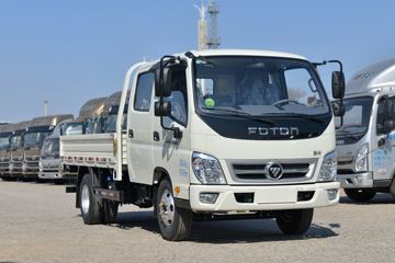 福田 奥铃捷运 经典版 132马力 3.2米双排栏板轻卡(国六)