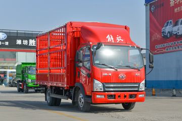 解放 虎VH 152马力 4.16米单排仓栅式轻卡(万里扬8挡)(CA5040CCYP40K56L2E6A84)