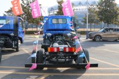 三环十通 新创客 150马力 4.18米单排仓栅式轻卡(万里扬6档)(STQ5041CCYN6)