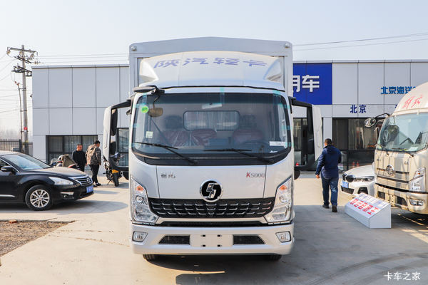 陕汽轻卡 德龙K5000 标配型 130马力 3.85米AMT自动挡单排仓栅式轻卡(国六)(YTQ5041CCYKH331)