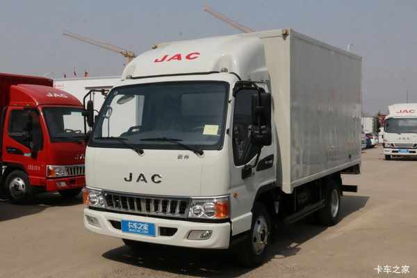 江淮 骏铃E5 95马力 4.15米单排厢式轻卡