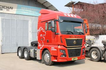 中国重汽 汕德卡SITRAK C9H重卡 570马力 6X4 AMT自动挡牵引车(国六)(12挡)