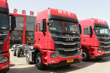 江淮 格尔发A5WⅢ重卡 350马力 6X2 7.2米仓栅式载货车(国六)(HFC5251CCYP1K4D54CS)