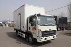 中国重汽HOWO 统帅 156马力 4X2 4.1米冷藏车(ZZ5047XLCH3315F145)