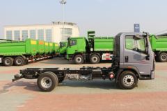 中国重汽HOWO 统帅 160马力 4.15米单排栏板轻卡(国六)(ZZ1047G3315F144)