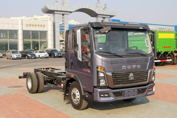 中国重汽HOWO 统帅 160马力 4.15米单排栏板轻卡(国六)(ZZ1047G3315F144)