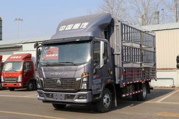 中国重汽HOWO 统帅 150马力 4.15米单排仓栅式轻卡(ZZ5047CCYG3215F145)