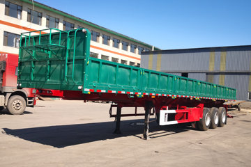 汇多通 13米侧翻自卸式运输半挂车(TJH9400ZQX)