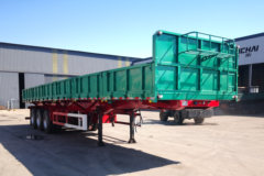 汇多通 13米侧翻自卸式运输半挂车(TJH9400ZQX)