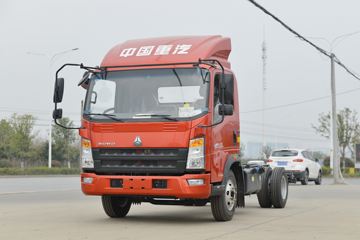 中国重汽HOWO 追梦 140马力 3.3米排半栏板轻卡(国六)(株齿6档)(ZZ1047F2813F145)