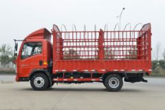 中国重汽HOWO 追梦 150马力 4.15米单排仓栅式轻卡(国六)(ZZ5047CCYG3214F144)
