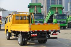 东风 多利卡D6 115马力 3.25米双排栏板轻卡(国六)