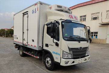 福田 时代领航5 150马力 4X2 4.08米冷藏车(洛昌牌)(LCP5041XLC)