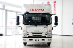 庆铃 五十铃M100 120马力 4.13米单排厢式轻卡(国六)(QL5049XXYBUHA)