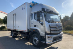 福田 欧航R 220马力 4X2 6.6米排半冷藏车(国六)(洛昌牌)(LCP5180XLC)