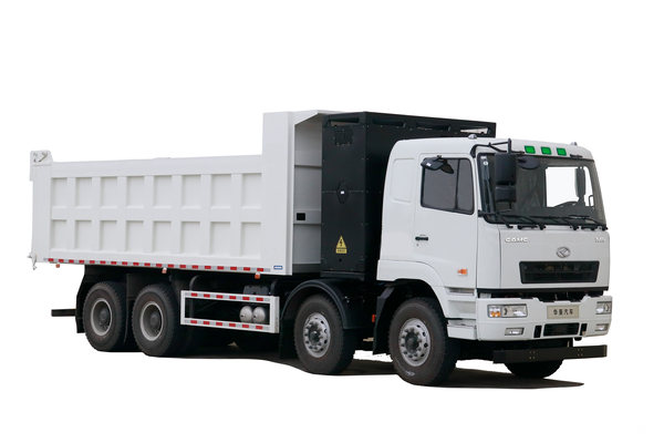华菱M5 31T 8X4 换电版 6.2米纯电动自卸282kWh