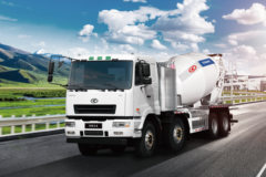 华菱M5 490马力 8X4换电式纯电动混凝土搅拌车(HN5311GJBB36C1BEV)282kWh