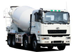 华菱M5&nbsp;混凝土搅拌车外观                                                图片