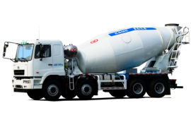 华菱M5&nbsp;混凝土搅拌车外观                                                图片