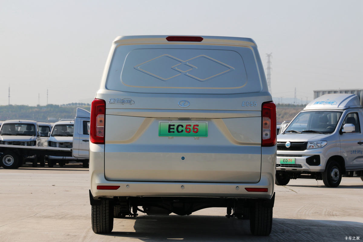 【图】瑞驰 EC55 2.5T 2座 4.61米纯电动封闭货车41.85kWh_实拍图片_1410271_卡车之家